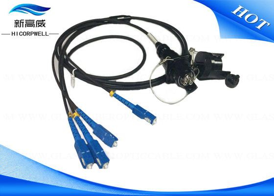 тактический Арморед кабель 4.5мм волокна 4Ф с коррозионностойким куртки ТПУ водоустойчивое