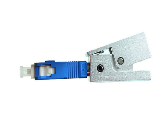 Переходник стекловолокна цвета серебра квадрата металла СК обнаженный, переходник кабеля оптического волокна
