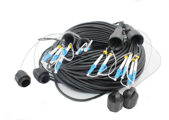 Связь кабеля собрания оптического кабеля ПДЛК водоустойчивая защищенная на открытом воздухе