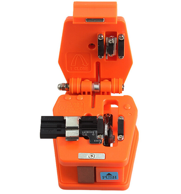 Оранжевые инструменты дровосека оптического волокна высокой точности инструментов испытания волокна цвета пластиковые