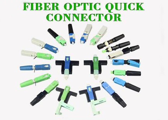 Соединитель голубого или зеленого оптического волокна компонентов оптического волокна ЭСК250Д быстрый