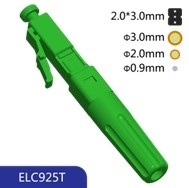 Соединитель однорежимного волокна ELC925T LC/APC FTTH 3.0mm быстрый