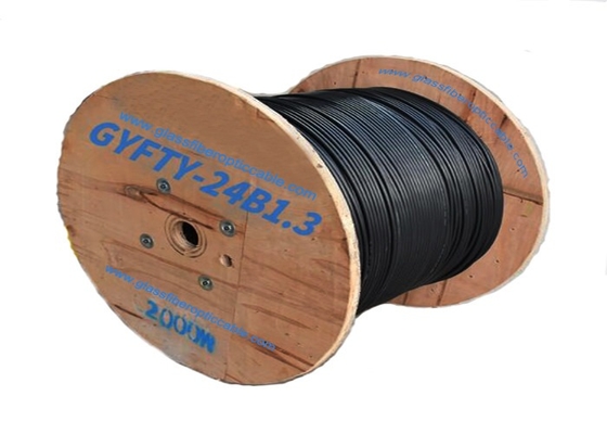Гибридный медный кабель оптического волокна 4.0MM2 с черной курткой TPU
