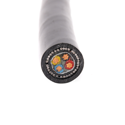 средство изолированного кабеля 3x 150mms XLPE понижает дым напряжения тока низкий нул кабелей галоида закрытых кожухом