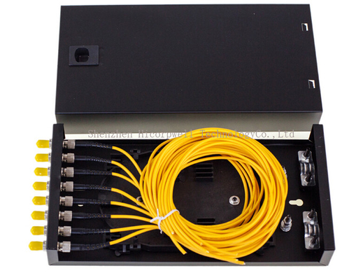 ТИП коробка SC LC FC пульта временных соединительных кабелей волокна Matel 8 гаван оптического волокна FTTH терминальная