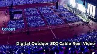 Катушка для цифрового наружного кабеля SDI 3G/6G/12G Катушка для видеокабеля Sdi