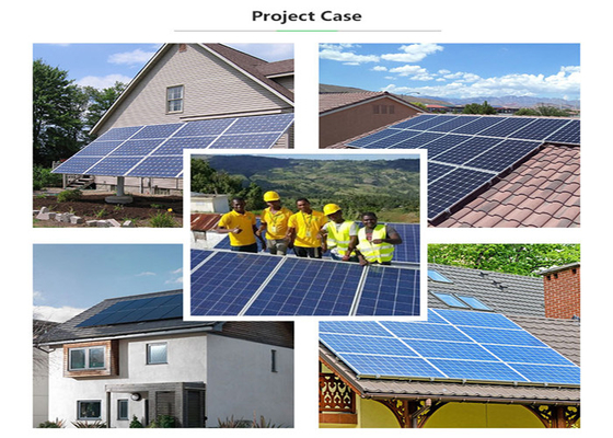 Система установки крыши применения силы домашней солнечной энергии умная жилая