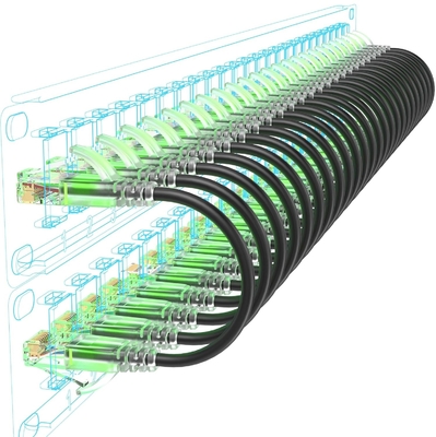 Портативный 4-управляемый FTP RJ45 Cat5e Ethernet кабель с катушной стойкой Stage Video Audio Perform сетевые кабели управления
