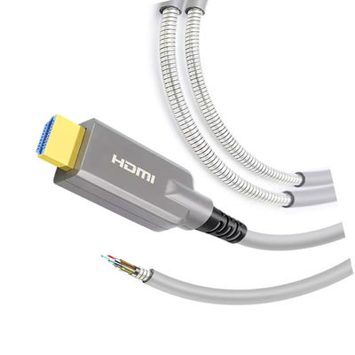Арморированный модернизированный инженерный версия 2.0 Волоконно-оптический HDMI высокоразборчивый кабель 4K@60Hz