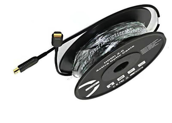 Телекоммуникационные кабели HDMI из оптических волокон