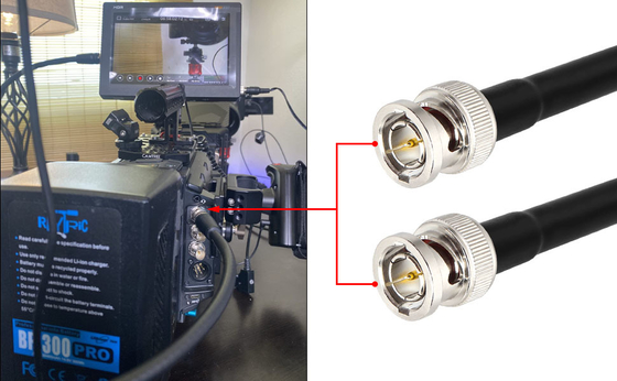 Кабели вещания 3G 12G HDM1 SDI Mini 3G SDI Video Micro Converter с питанием USB HDM1 Switcher to SDI Коаксиальный кабель для видеоприложений
