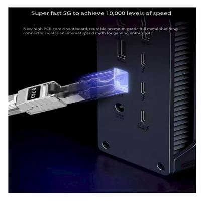 Кабель Ethernet 100 м 30 м 50 м Cat6 CAT8 SFTP Перемычка с позолоченными разъемами RJ45 Кабель Cat8 Ethernet