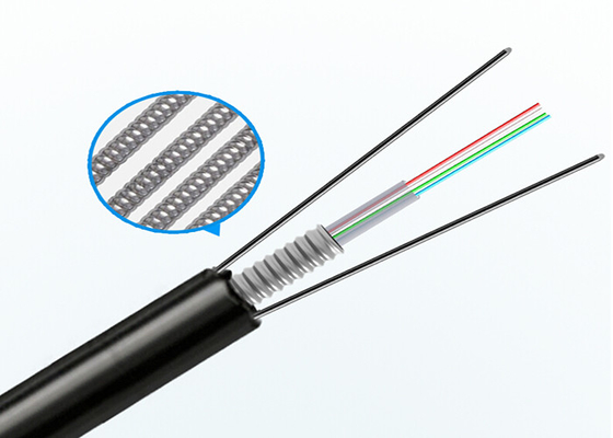 Гыкств 6 12 24 вырезает сердцевина из стекла - кабеля бондаря одиночного режима кабеля оптическ волокно волокна Арморед