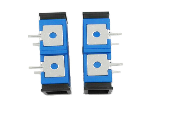Press - Fit Elastic Iron SM SC UPC Adapter , IEC 60794 Fiber Fast Connector