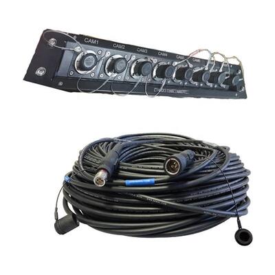 3K.93C HDTV Broadcasting Cable SMPTE Camera Cable PUW 3k.93c Fiber Optical Connectors FXW-2LC-0.5M