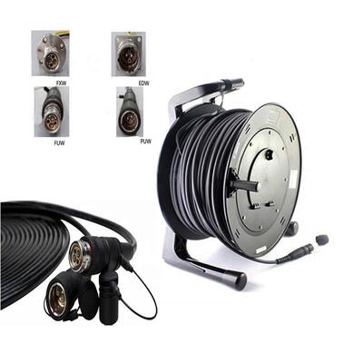 Flexible 3K93 FUW SMPTE Active Optical Cable | Broadcast Camera Hybrid Cable for Long Distance AV Signal Extension
