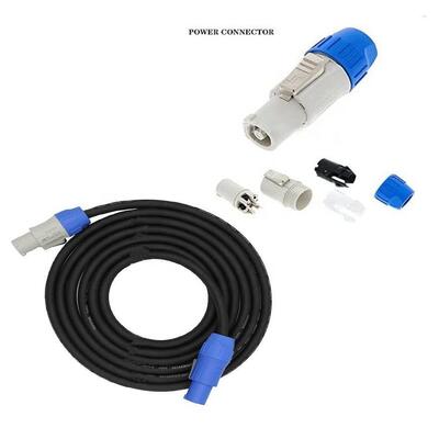 Горяче оцинкованные Powercon Power Connectors объем масса 100 кг разработан для промышленного обеспечения электрических соединений