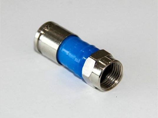 Водоустойчивый соединитель обжатия БНК мужской для соединителя золота кабеля РГ59/ККТВ