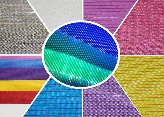 Стрипед РГБ ткань оптического волокна для аксессуаров и светящей одежды