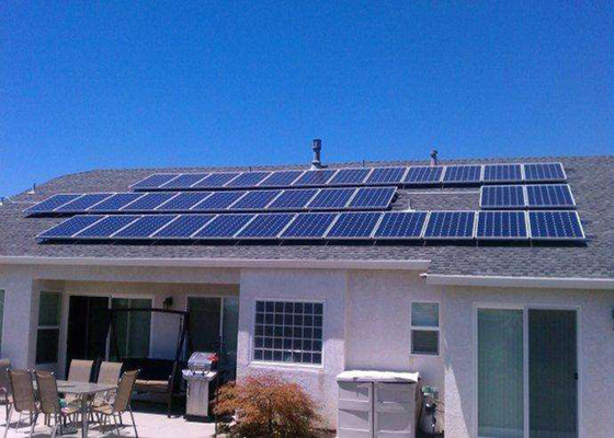 10КВ самонаводят система установки крыши применения силы солнечной энергии умная жилая