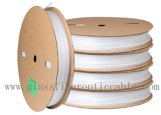 Прозрачная оптически обнаженная трубка диаметра 200M трубки предохранения от волокна 4-5mm защитная