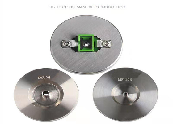 Диск FC/SC/ST/LC диска ручного оптического волокна нержавеющей стали полируя зашкурить меля