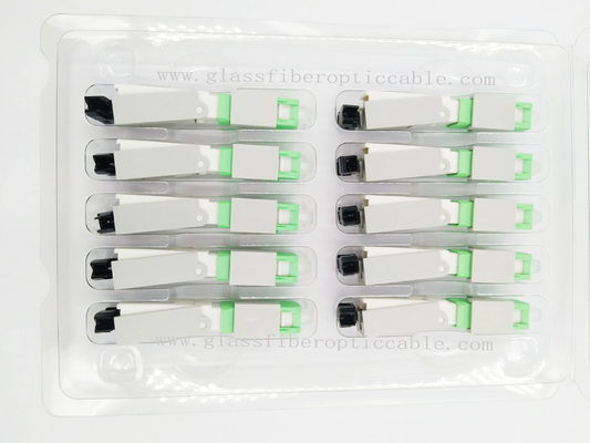 Поле SC APC UPC соединителя волокна FTTH оптически быстрое - installable соединитель волокна