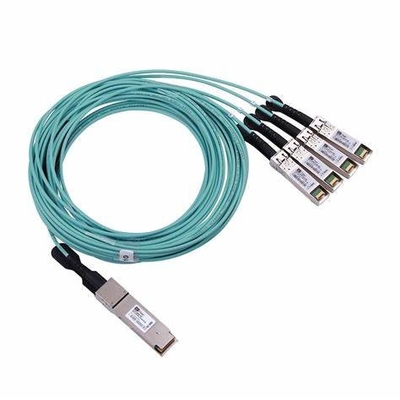 кабель КСФП+ 40Г АОК активный оптически 10м ХДМИ к ИЭК 60794 проламывания 4кс10Г СФП+