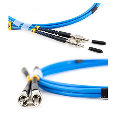 Дуплекс SM 30mm PVC SMA кабеля заплаты волокна FTTH голубой Armored симплексный промышленное