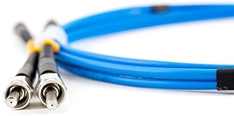 Дуплекс SM 30mm PVC SMA кабеля заплаты волокна FTTH голубой Armored симплексный промышленное