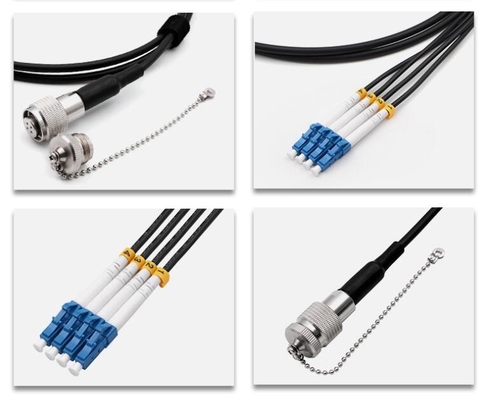2/4F RDC/QDC для того чтобы LC для того чтобы привязать на открытом воздухе гнездо штепсельной вилки соединителя ядра ODC 2 к кабелю кабеля CPRI заплаты волокна LC
